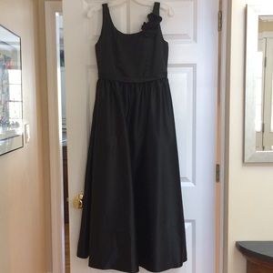Alfred Angelo Long Black Formal Dress 8